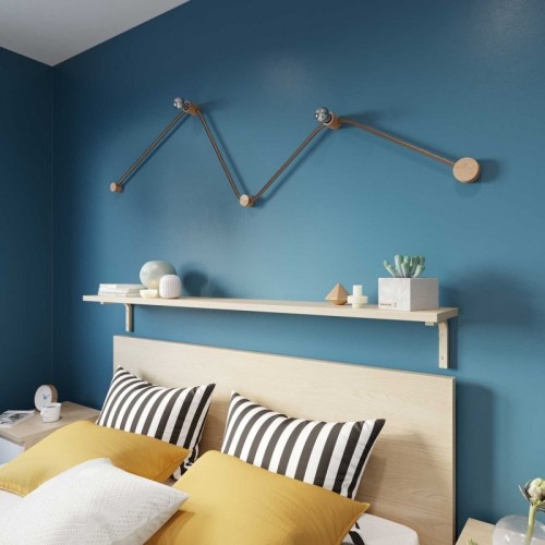 Ξύλινο Εξάρτημα Ενδιάμεσο Στρόγγυλο DIY για Καλώδιο Γιρλάντας - Σειρά Filé - Creative Cables