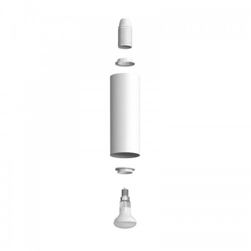 Φωτιστικό Τοίχου ή Οροφής Fermaluce Filè, Κινητό Μεταλλικό με Tub-E14 - Σειρά Filé - Creative Cables