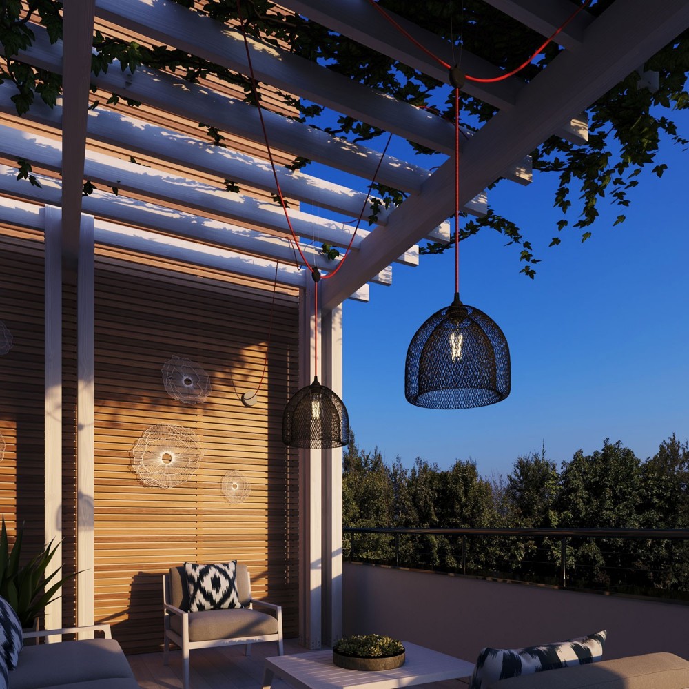 Κυτιο Σύνδεσης 3 καλωδίων Eiva-3, Στεγανό IP65 ιδανικό για εξωτερικό χώρο - Μαύρο - Creative Cables