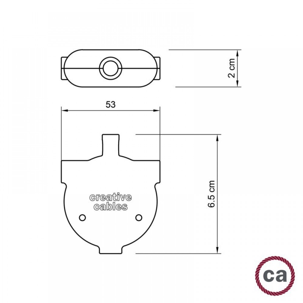 Κυτιο Σύνδεσης 3 καλωδίων Eiva-3, Στεγανό IP65 ιδανικό για εξωτερικό χώρο - Creative Cables
