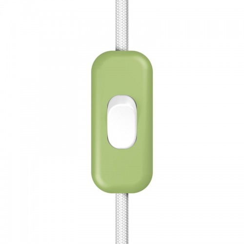Διακοπτάκι Ενδιάμεσο Creative Switch Πράσινο - Λευκό - Creative Cables