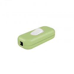 Διακοπτάκι Ενδιάμεσο Creative Switch Πράσινο - Λευκό - Creative Cables