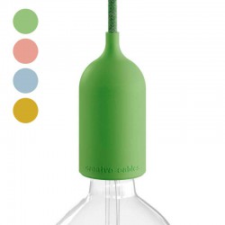 Στεγανό Ντουί EIVA PASTEL, E27 Με Κάλυμμα Σιλικόνης για Εξωτερικό Χώρο - Το Πρώτο IP65 Ντουί Παγκοσμίως - Creative Cables