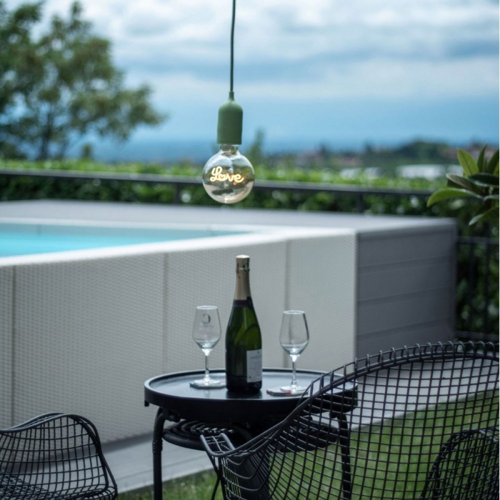 Στεγανό Ντουί EIVA PASTEL, E27 Με Κάλυμμα Σιλικόνης για Εξωτερικό Χώρο - Το Πρώτο IP65 Ντουί Παγκοσμίως - Creative Cables