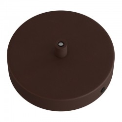 Ροζέτα Φωτιστικού Μεταλλική πλακέ με στήριγμα καλωδίου - Βαμμένη σκουριά - Creative Cables