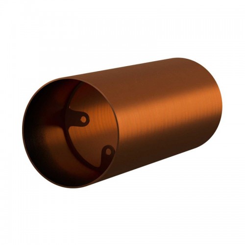 Ντουί Tub-E14, Σωληνωτό σποτ με ντουί E14 με ροδέλες - Χάλκινο Αντικέ - Creative Cables