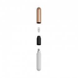 Ντουί Ε14 Μεταλλικό P-Light, Με Στήριγμα Καλωδίου Χάλκινο- Creative Cables