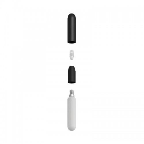 Ντουί Ε14 Μεταλλικό P-Light, Με Στήριγμα Καλωδίου Μαύρο - Creative Cables