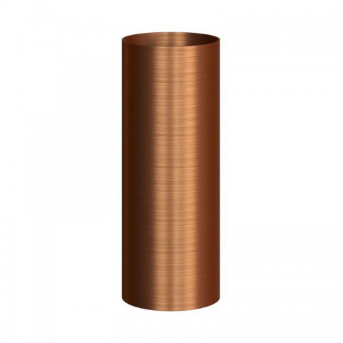 Ντουί Tub-E14, Σωληνωτό σποτ με ντουί E14 με ροδέλες - Χάλκινο Αντικέ - Creative Cables