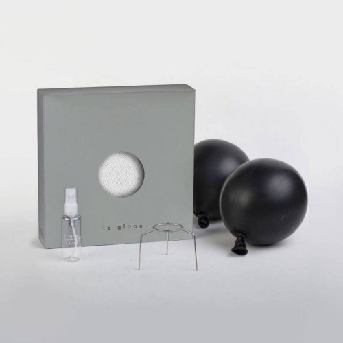 Φωτιστικό Μπάλα Dome από νήμα πολυεστέρα - 100% χειροποίητο - L - Λευκό Creative Cables