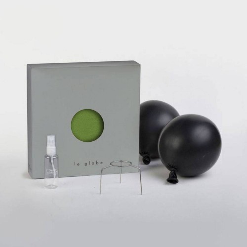 Φωτιστικό Μπάλα Dome από νήμα πολυεστέρα - 100% χειροποίητο - M - Πράσινο Ελιάς Creative Cables