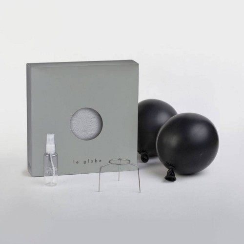 Φωτιστικό Μπάλα Dome από νήμα πολυεστέρα - 100% χειροποίητο - XS - Ανοιχτό Γκρι Creative Cables