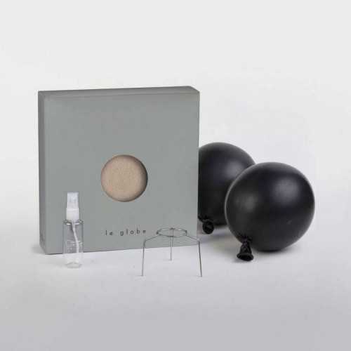 Φωτιστικό Μπάλα Dome από νήμα πολυεστέρα - 100% χειροποίητο - XS - Εκρού Μπεζ Creative Cables