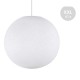 Φωτιστικό Σφαίρα Light Χειροποίητο από νήμα XXL 67cm Λευκό - Creative Cables