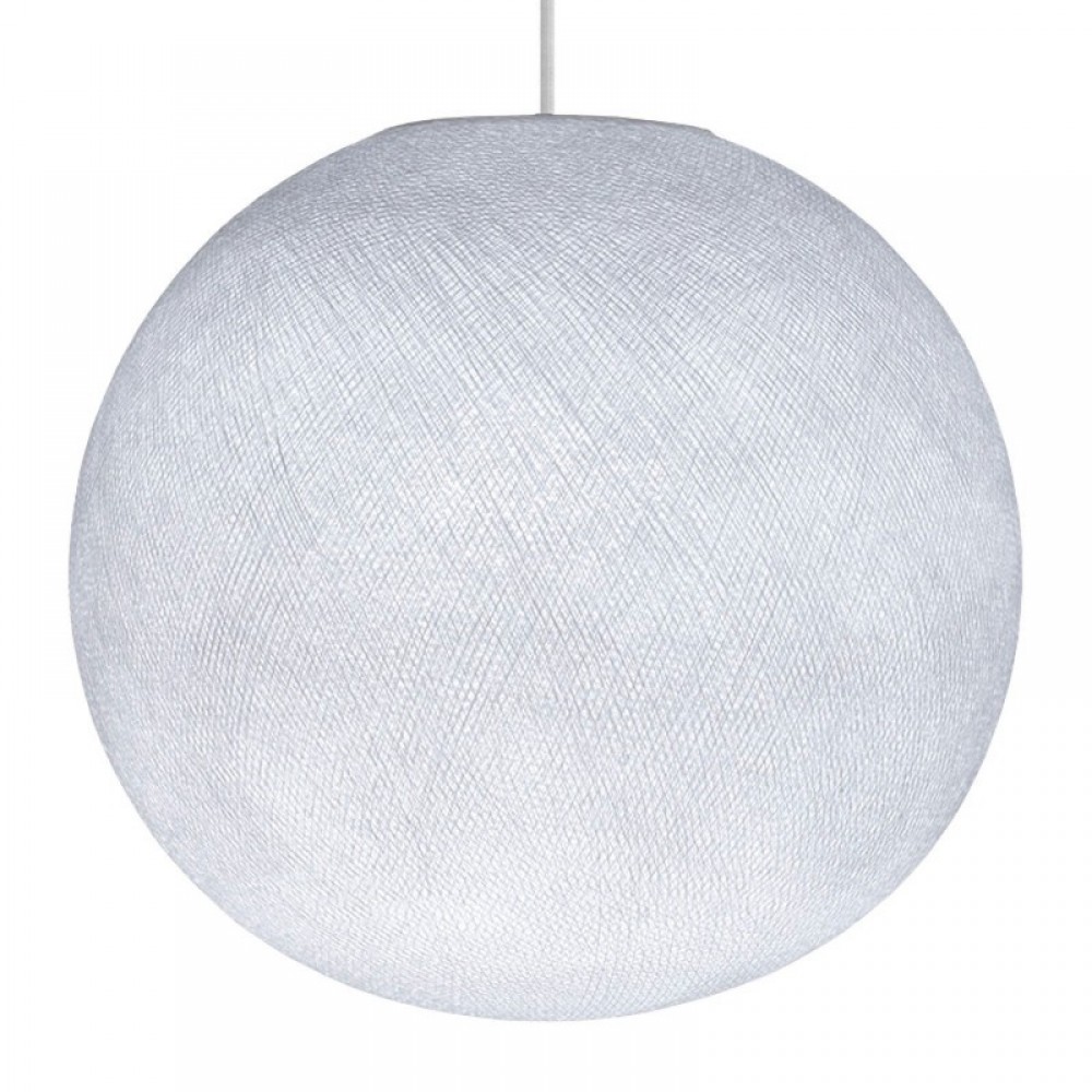 Φωτιστικό Σφαίρα Light Χειροποίητο από νήμα XXL 67cm Λευκό - Creative Cables