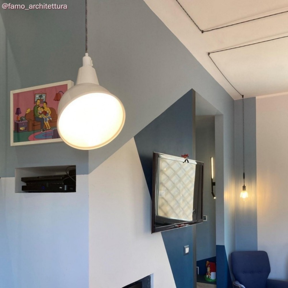 Ντουί Θερμοπλαστικό Ε27 με διακόπτη Λευκό - Creative Cables