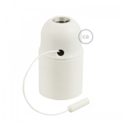 Ντουί Θερμοπλαστικό Ε27 Με Τραβηχτό Διακόπτη - Creative Cables