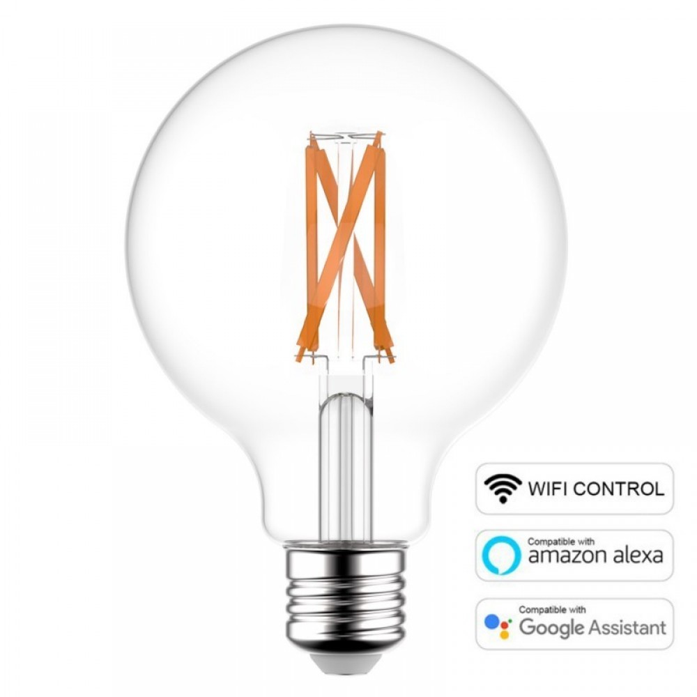 Φωτιστικό Εξωτερικού Χώρου Snake Eiva Wi-Fi, με 5m καλώδιο, στεγανό ντουί IP65 και smart λάμπα - Ροζ παστέλ - Creative Cables