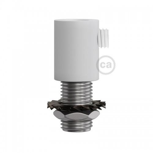 Μεταλλικό Στήριγμα Οροφής Μαζί Με Μαστό, Παξιμάδι Και Ροδέλα Σε Διάφορα Χρώματα Creative Cables