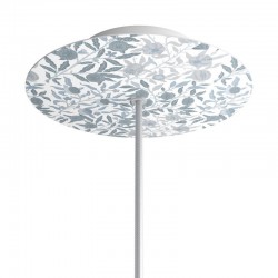 Ροζέτα Rose-One 200mm Στρογγυλή με 1 Τρύπα Σε Blossom Σχέδιo - Creative Cables