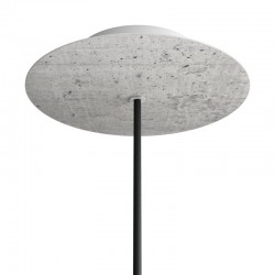 Ροζέτα Rose-One 200mm Στρογγυλή με 1 Τρύπα Σε Τσιμέντο Σχέδιο - Creative Cables