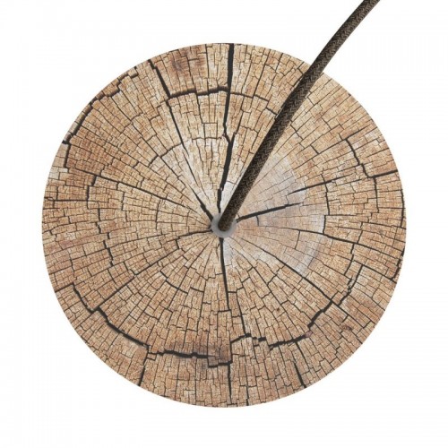 Ροζέτα Rose-One 200mm Στρογγυλή με 1 Τρύπα Σε Ξύλο Σχέδιο - Creative Cables