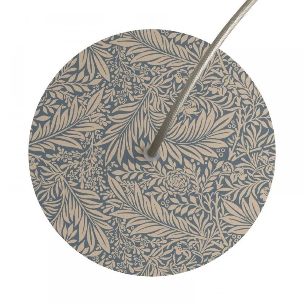 Ροζέτα Rose-One 200mm Στρογγυλή με 1 Τρύπα Σε Mandala Varanasi Σχέδιο - Creative Cables