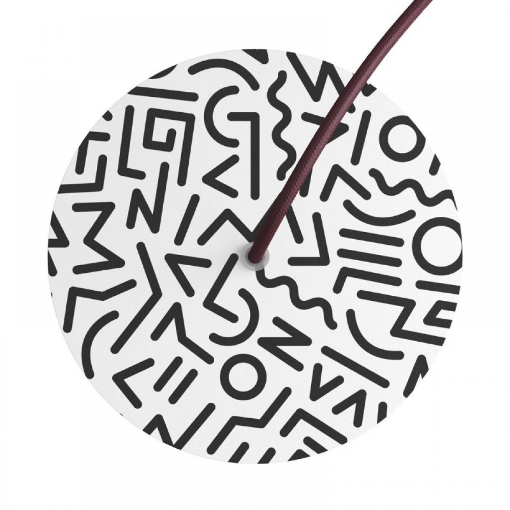 Ροζέτα Rose-One 200mm Στρογγυλή με 1 Τρύπα Σε Street Art Σχέδιο - Creative Cables