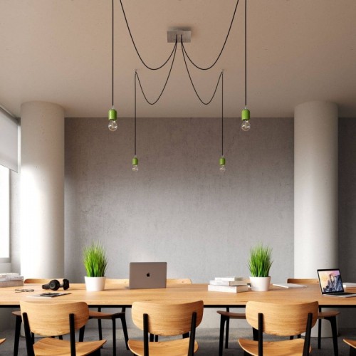 Ροζέτα Rose-One 200mm Τετράγωνη με 4 Τρύπες Στην Σειρά Σε Triangle Σχέδιo - Creative Cables