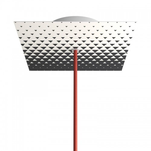 Ροζέτα Rose-One 200mm Τετράγωνη με 1 Τρύπα Σε Triangle Σχέδιo - Creative Cables