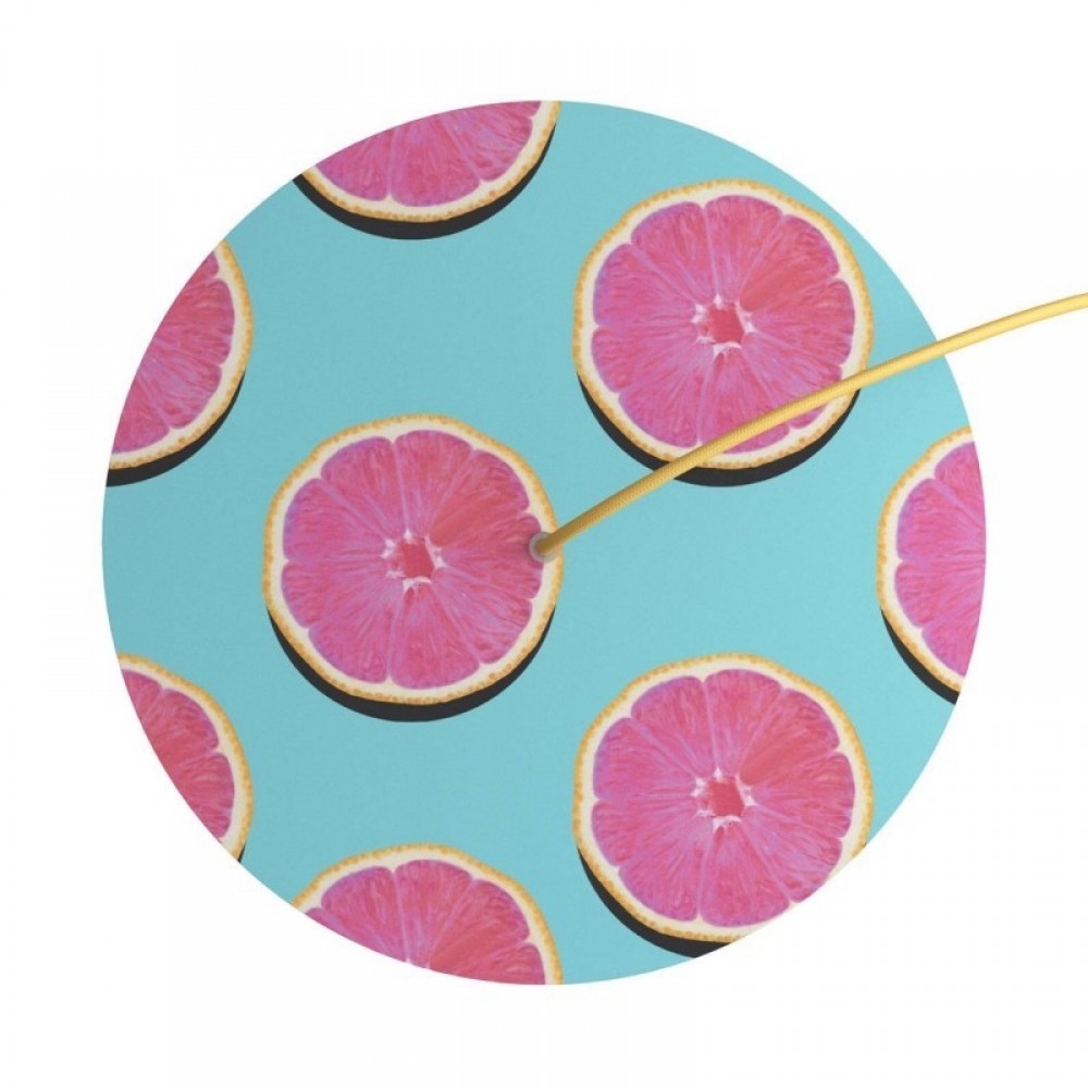 Ροζέτα Rose-One 400mm Στρογγυλή με 1 Τρύπα Σε Σχέδιo με Πορτοκάλια - Creative Cables
