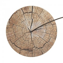 Ροζέτα Rose-One 400mm Στρογγυλή με 1 Τρύπα Σε Σχέδιo Ξύλου - Creative Cables