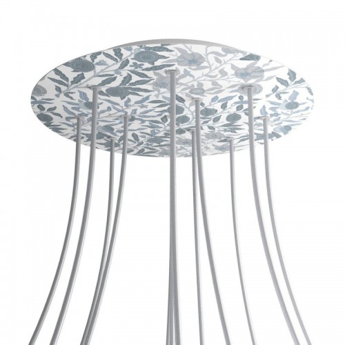 Ροζέτα Rose-One 400mm Στρογγυλή με 12 Τρύπες Blossom - Creative Cables