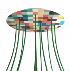 Ροζέτα Rose-One 400mm Στρογγυλή με 12 Τρύπες Palette - Creative Cables