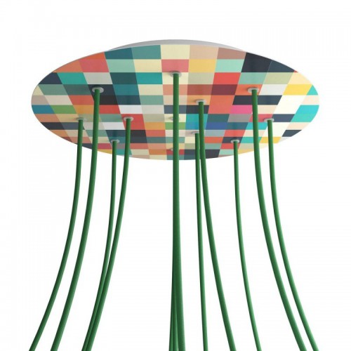 Ροζέτα Rose-One 400mm Στρογγυλή με 12 Τρύπες Palette - Creative Cables