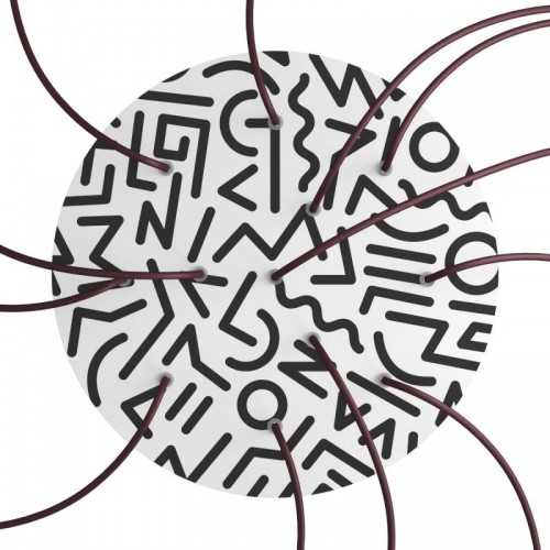 Ροζέτα Rose-One 400mm Στρογγυλή με 12 Τρύπες Street Art - Creative Cables