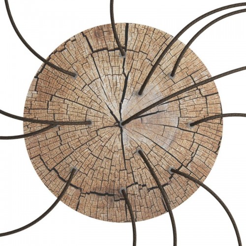 Ροζέτα Rose-One 400mm Στρογγυλή με 12 Τρύπες Ξύλο - Creative Cables