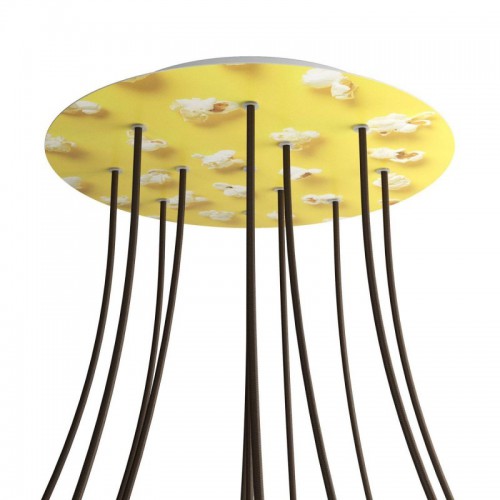 Ροζέτα Rose-One 400mm Στρογγυλή με 12 Τρύπες Pop-Corn - Creative Cables
