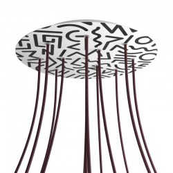 Ροζέτα Rose-One 400mm Στρογγυλή με 12 Τρύπες Street Art - Creative Cables