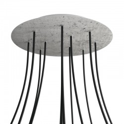 Ροζέτα Rose-One 400mm Στρογγυλή με 12 Τρύπες Τσιμέντο - Creative Cables