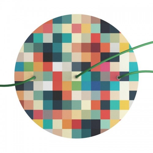 Ροζέτα Rose-One 400mm Στρογγυλή με 3 Τρύπες Σε Σειρά Palette - Creative Cables