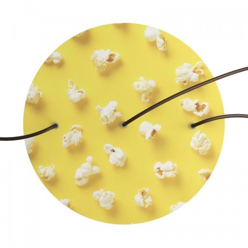Ροζέτα Rose-One 400mm Στρογγυλή με 3 Τρύπες Σε Σειρά Pop-Corn - Creative Cables
