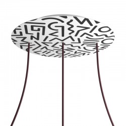 Ροζέτα Rose-One 400mm Στρογγυλή με 3 Τρύπες Σε Σειρά Street Art - Creative Cables