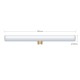 LED Λαμπτήρας Linestra S14d Οπάλ - 300mm 8W 2200K dimmable - Σειρά Syntax - Creative Cables