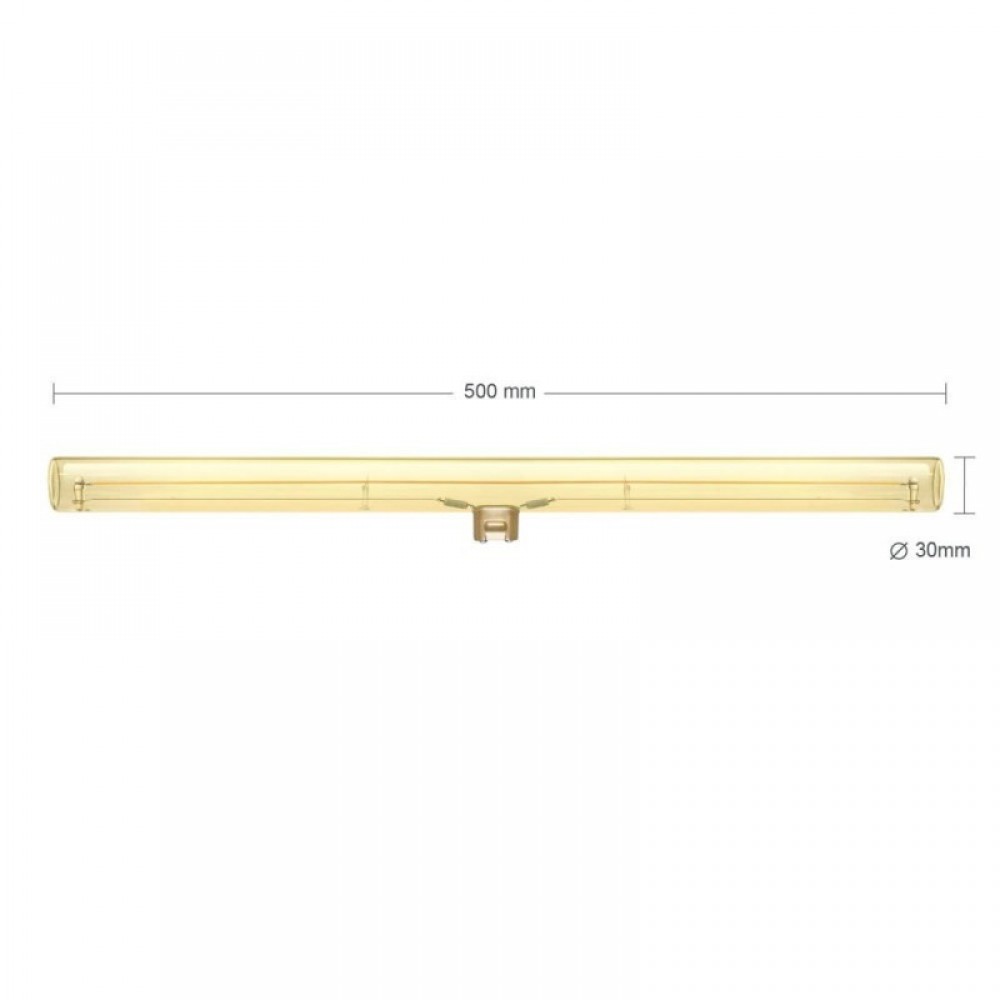 LED Λαμπτήρας Linestra S14d Μελί - 500mm 12W 2200K dimmable - Σειρά Syntax - Creative Cables