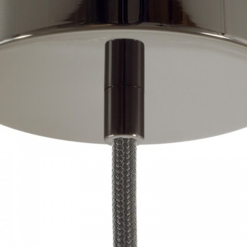 Μεταλλικό στήριγμα καλωδίου μαζί με μαστό, παξιμάδι και ροδέλα - Ανθρακί - Creative Cables