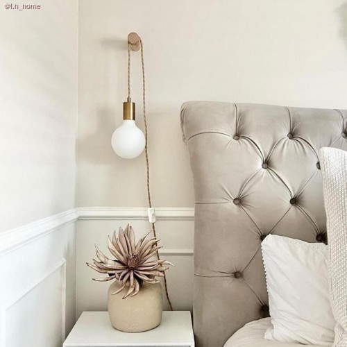 Μεταλλικό στήριγμα καλωδίου μαζί με μαστό, παξιμάδι και ροδέλα - Μπρονζέ - Creative Cables