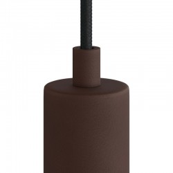 Μεταλλικό στήριγμα καλωδίου μαζί με μαστό, παξιμάδι και ροδέλα - Βαμμένη σκουριά - Creative Cables