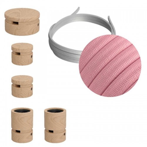 Σύστημα Filé Γιρλάντα Ζιγκ-Ζαγκ Wiggle DIY Kit - 3m Καλώδιο Γιρλάντας Και 5 Ξύλινα Αξεσουάρ - Creative Cables