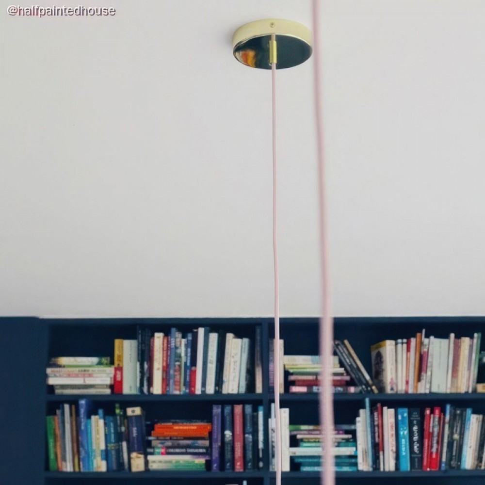 Στρόγγυλο Υφασμάτινο Καλώδιο RM16 - Ανοιχτό Ροζ Creative Cables